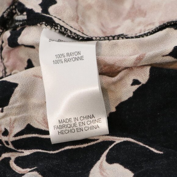 Saltwater LUXE Lane Mini Dress in Black Floral Large - Picture 6 of 7